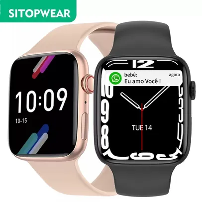 Sitopwear Smart Watch 2022 Wireless Charging Smartwatch 44mm Bluetooth Call Watche