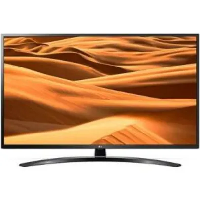 Smart TV LED 55" LG UHD 4K, UM7470, Conversor Digital, 3 HDMI, 2 USB, Wi-Fi, Bluetooth, ThinQ AI, HDR - R$2039