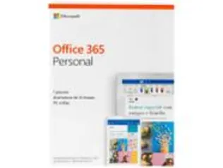 Pacote Office 365 Personal 1 Ano Digital - Microsoft