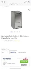 Lava-Louças Electrolux LV10X 10Serviços com Display Digital | R$2.895