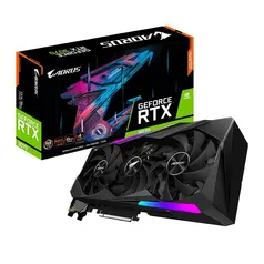 PLACA DE VIDEO GIGABYTE GEFORCE RTX 3070 AORUS MASTER 8GB GDDR6 256-BIT | R$8300