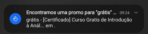 Imagen na descrição da promoção