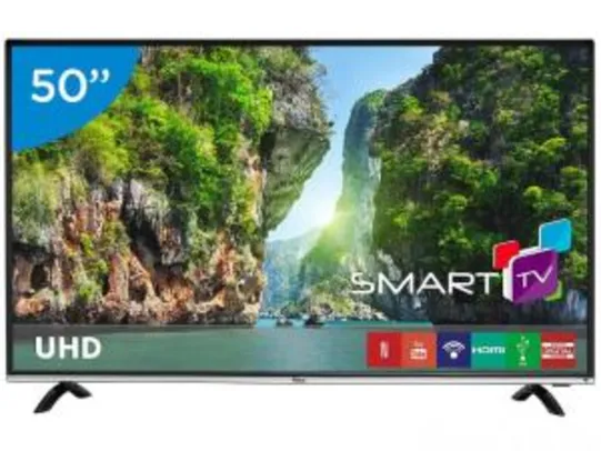 Smart TV LED 50” Philco 4K/Ultra HD PTV50F60SN - R$1.999