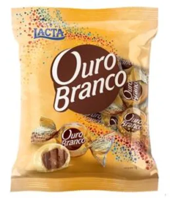 Chocolate Bombom Ouro Branco Pacote c/ 1kg - Lacta | R$30