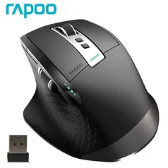 Mouse Rapoo Mt750s Wireless Mouse Ergonomic 3200 Dpi Bluetooth