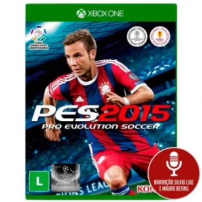 [Ricardo Eletro] Jogo Pro Evolution Soccer 2015 (PES 15) para Xbox One - XONE - Konami por R$ 18