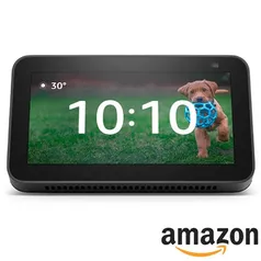 Smart Speaker Amazon com Smart Display de 5" com Alexa e Câmera de 2 MP Preto - Echo Show 5