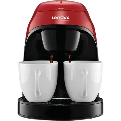 Cafeteira Elétrica 2 Xícaras Lenoxx Coffee Red PCA031 Vermelha 127V