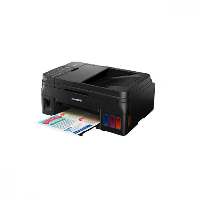 Impressora Multifuncional Canon Jato de Tinta Mega Tank G4110 com Wi-Fi Imprime Digitaliza e Copia