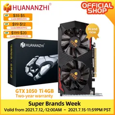 RTX 2060 6GB Huananzhi | R$ 2911