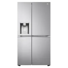 Geladeira LG Side by Side Thinq 611L Door In Door Inverse Inox 127V GC-J257CSFS