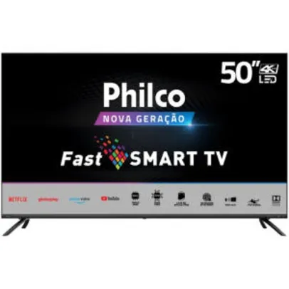 [AME R$1795] Smart TV Philco 50" PTV50G70SBLSG Ultra HD 4K Tela Infinita | R$1994