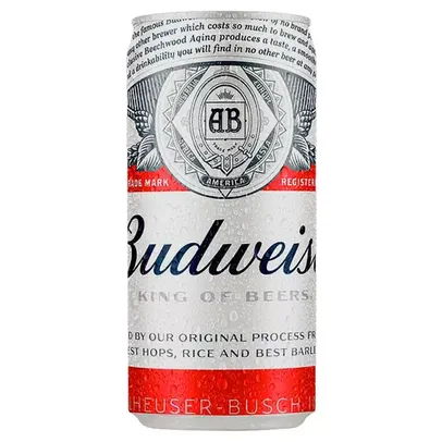 Cerveja Budweiser lata 269 ml