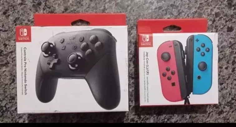 [Lojas Fisicas] PRO CONTROLLER E JOY CON Nintendo Switch