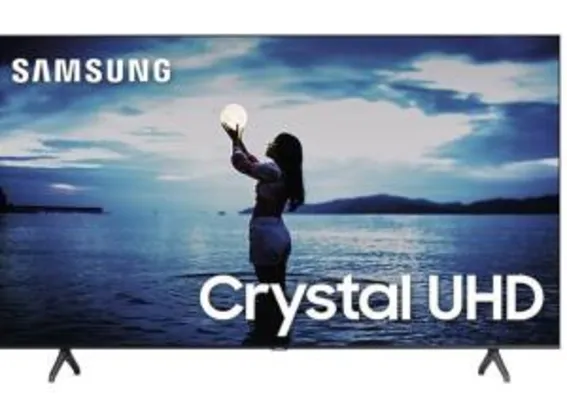 Smart TV Samsung 55" TU7020 Crystal UHD 4K 2020 Bluetooth Borda ultrafina | R$ 2.461