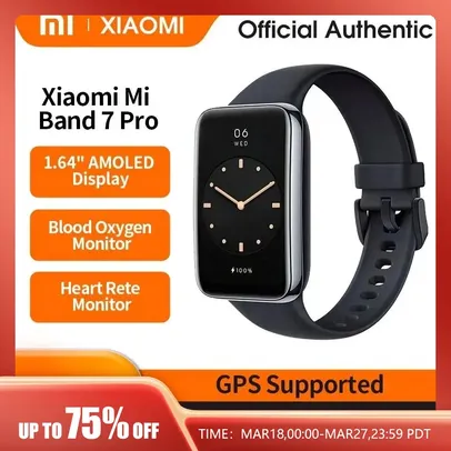 SMARTWATCH XIAOMI BAND 7 PRO - GPS