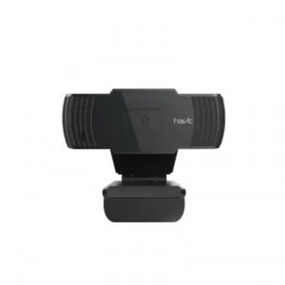 Webcam Havit HV-HN12G, Full HD 1080p, Microfone | R$175