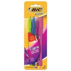 Caneta Hidrográfica Bic Cristal Fashion 1,2 Com 4 Cores

R$ 0,02