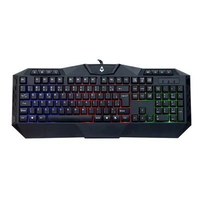 Teclado Gamer Mancer Magma, Rainbow, ABNT2, Preto, MCR-MGM-RGB01