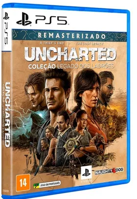 Jogo Uncharted: Coleção Legado dos Ladrões, PS5