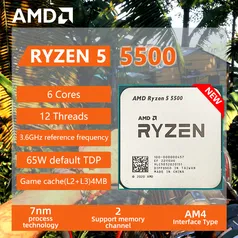Processador Amd Ryzen 5 5500 