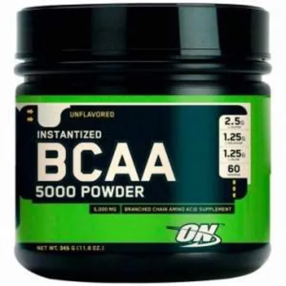 [Clube do Ricardo] BCAA 5000 Powder 345g Optimum Nutrition por R$150