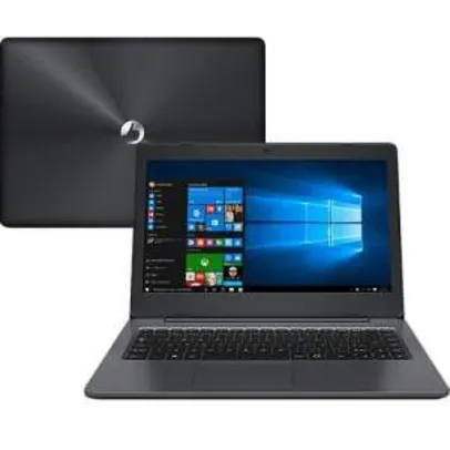 Notebook Positivo Stilo XC5650 Intel Pentium Quad Core 4GB 500GB Tela LCD 14" Windows 10 - Cinza Escuro Por R$ 899,99