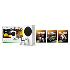 Console Xbox Series S 512 GB Fortnit e Rocket Microsoft Branco