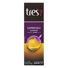 (PRIME/Leve 5 Pague 3) Cápsulas Café Espresso TRES Supremo