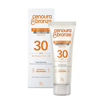 [PRIME] Protetor Solar Facial Cenoura & Bronze Fps 30 50G | R$15