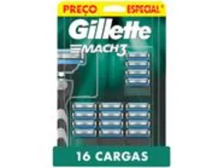 Carga para Aparelho de Barbear Gillette 16 unidades