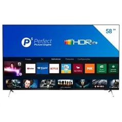 Tv 58" Led Philips 4k - Ultra Hd Smart - 58pug7625/78 I R$ 2.699