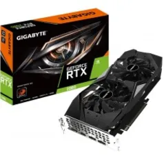 Placa de Vídeo Gigabyte RTX 2060 WINDFORCE, 12GB GDDR6, DLSS, Ray Tracing