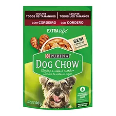 (PRIME + RECORRÊNCIA) Leve 9 pague 6 | Rações Úmidas Dog Chow | R$1,36 cada