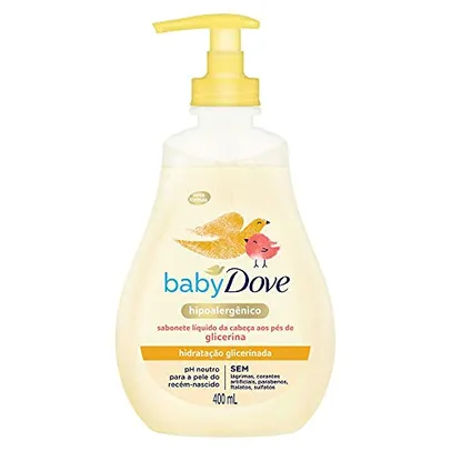 Sabonete Líquido Glicerina Baby Dove Hidratação Glicerinada 400ml