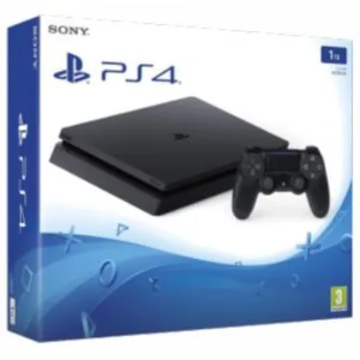 Console Sony Playstation 4 1TB Slim - Preto | R$1.649