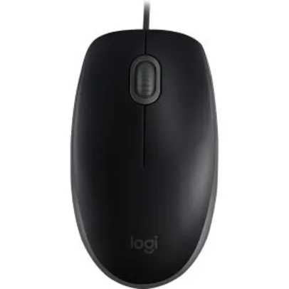 Mouse Logitech Silent M110 Preto 1000dpi | R$ 25