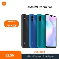 Smartphone Xiaomi Redmi 9A 32GB 2GB Tela 6.53" - Versão Global