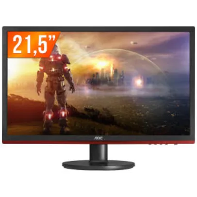 Monitor Gamer LED 21,5" AOC 75Hz 1ms Full HD G2260VWQ6 Freesync