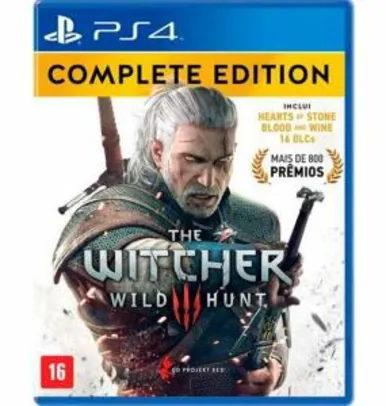 The Witcher 3 Wild Hunt Edição Completa - R$97