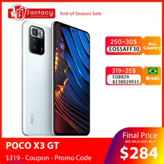 Smartphone POCO X3 GT 8GB RAM 256GB Branco