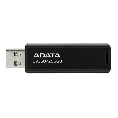 Pen Drive Adata 256GB USB 3.2 Gen 1 Leitura 100MB/s - AUV360-256G-RBK