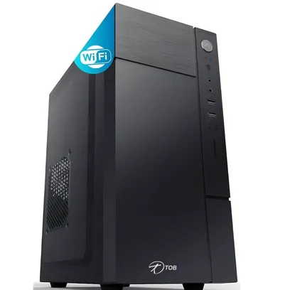 Foto do produto Computador Tob Intel Core I3 Com Wi-Fi Ssd 120GB Memória 8GB Windows 10 Pro Trial Desktop Cpu