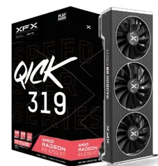 Placa de Video XFX Radeon RX 6750 XT Speedster Qick319, 12GB, GDDR6, 192-bit, RX-675XYJFDP