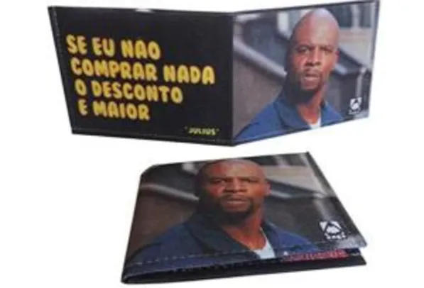 Carteiras Slim de Bolso Julius Rock Todo Mundo Odeia o Chris | R$40