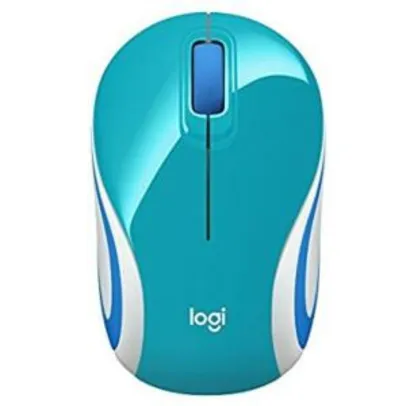[PRIME] Mini Mouse Logitech M187 Wireless Acqua R$45