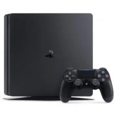 PlayStation 4 Slim 1TB com Controle Dualshock 4 Preto - R$ 1434,50
