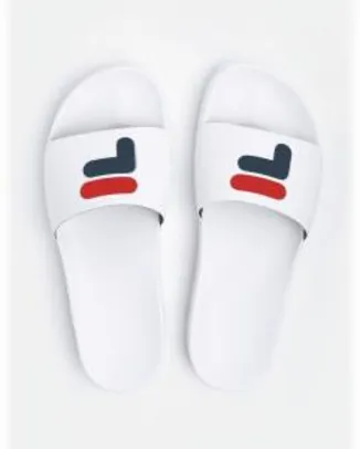 Chinelo Fila F-Slider 2.0 Feminino Branco | R$ 59