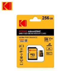 [Com Taxa/Moedas App Gpay R$81] Cartão MicroSD Kodak-Class 10 256gb