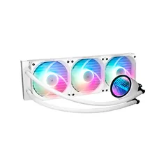 (Em 10x) Water Cooler Galax Hydro Vortex, ARGB, 360mm, AMD e Intel, Branco - AGV36AN4AW0